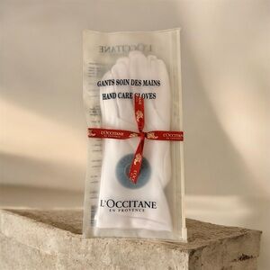 L'OCCITANE Hand Care Gloves with Red Ribbon